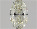 Natural Diamond 1.01 Carats, Oval with  Cut, L Color, VVS1 Clarity and Certified by GIA