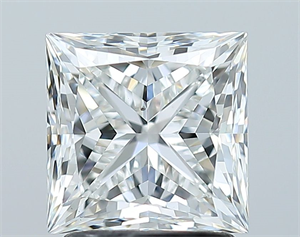Picture of Natural Diamond 2.01 Carats, Princess with  Cut, G Color, SI1 Clarity and Certified by GIA