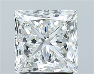 Foto Diamante Natural 2.01 quilates, Princesa , Color G, claridad SI1 y certificado GIA de