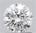 Natural Diamond 0.70 Carats, Round with Excellent Cut, G Color, VS2 Clarity and Certified by GIA