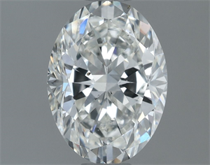 Foto Diamante Natural 1.31 quilates, Ovalado , Color G, claridad SI1 y certificado IGI de