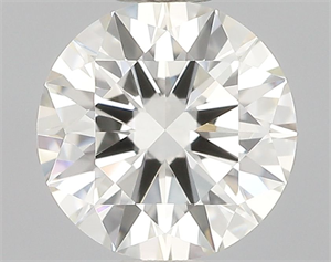 Picture of Natural Diamond 0.42 Carats, Round with Excellent Cut, K Color, VVS2 Clarity and Certified by GIA