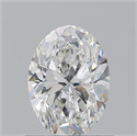 Diamante Natural 0.90 quilates, Ovalado , Color F, claridad VS1 y certificado GIA