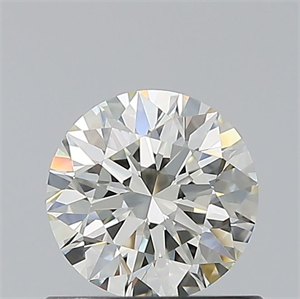 Picture of Natural Diamond 0.70 Carats, Round with Excellent Cut, K Color, IF Clarity and Certified by GIA