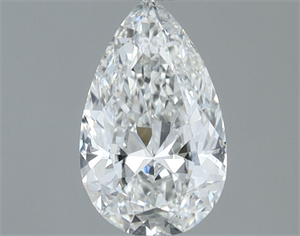 Foto Diamante Natural 0.50 quilates, De pera , Color G, claridad VS2 y certificado GIA de