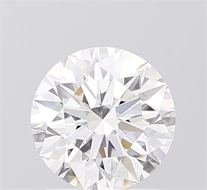 Picture of Lab Grown Diamond 1.59 Carats, Round with Ideal Cut, D Color, VVS2 Clarity and Certified by IGI