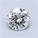 1.02 Carats, Round Diamond with  Cut, G Color, VS1 Clarity and Certified by EGL