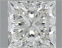 Natural Diamond 1.25 Carats, Princess with  Cut, H Color, VVS2 Clarity and Certified by IGI