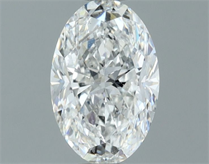 Foto Diamante Natural 1.01 quilates, Ovalado , Color F, claridad SI2 y certificado GIA de