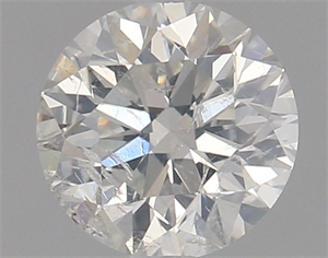 Picture of Natural Diamond 1.01 Carats, Round with Very Good Cut, J Color, I1 Clarity and Certified by GIA