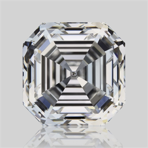 Picture of Natural Diamond 2.02 Carats, Asscher with  Cut, D Color, FL Clarity and Certified by GIA