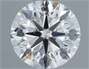 Diamante Natural 0.60 quilates, Redondo , Color F, claridad VS2 y certificado IGI