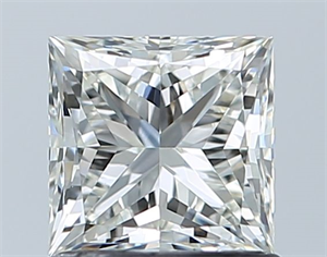 Picture of Natural Diamond 1.05 Carats, Princess with  Cut, H Color, VS1 Clarity and Certified by IGI