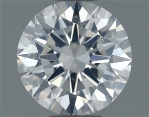 Picture of Natural Diamond 0.60 Carats, Round with Excellent Cut, G Color, I1 Clarity and Certified by GIA
