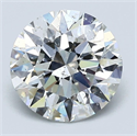 Diamante Natural 2.20 quilates, Redondo , Color H, claridad SI2 y certificado GIA