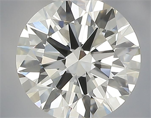 Picture of Natural Diamond 0.75 Carats, Round with Excellent Cut, J Color, VVS2 Clarity and Certified by IGI