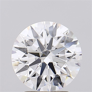 Picture of Lab Grown Diamond 2.71 Carats, Round with Ideal Cut, D Color, VVS1 Clarity and Certified by IGI