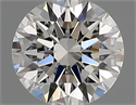Natural Diamond 0.71 Carats, Round with Excellent Cut, E Color, VS2 Clarity and Certified by IGI