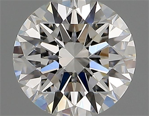 Picture of Natural Diamond 0.71 Carats, Round with Excellent Cut, E Color, VS2 Clarity and Certified by IGI