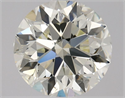 Natural Diamond 0.82 Carats, Round with Excellent Cut, M Color, SI1 Clarity and Certified by GIA