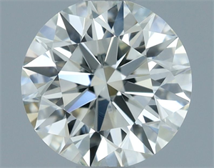 Picture of Natural Diamond 0.80 Carats, Round with Excellent Cut, I Color, VS1 Clarity and Certified by IGI