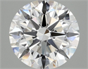 Del inventario de diamantes de laboratorio, 3.10 quilates, Redondo , Color F, claridad VS1 y certificado IGI