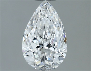 Picture of Natural Diamond 0.80 Carats, Pear with  Cut, D Color, VS2 Clarity and Certified by GIA