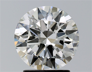 Picture of Natural Diamond 2.00 Carats, Round with Excellent Cut, I Color, VVS2 Clarity and Certified by GIA