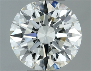 Foto Diamante Natural 0.60 quilates, Redondo , Color I, claridad SI1 y certificado IGI de