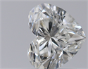 Natural Diamond 0.50 Carats, Heart with  Cut, H Color, SI1 Clarity and Certified by GIA