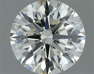 Foto Diamante Natural 0.51 quilates, Redondo , Color K, claridad VS1 y certificado IGI de