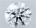 Natural Diamond 3.01 Carats, Round with Excellent Cut, E Color, IF Clarity and Certified by GIA