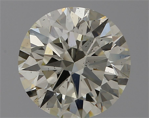 Foto Diamante Natural 1.50 quilates, Redondo , Color K, claridad SI1 y certificado IGI de