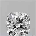 Natural Diamond 0.60 Carats, Cushion with  Cut, G Color, VVS1 Clarity and Certified by GIA
