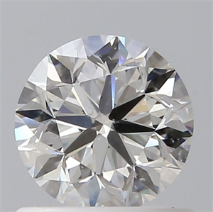 Picture of Natural Diamond 0.70 Carats, Round with Very Good Cut, H Color, SI1 Clarity and Certified by GIA