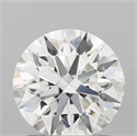 Lab Grown Diamond 1.15 Carats, Round with Ideal Cut, D Color, VVS2 Clarity and Certified by IGI