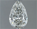 Natural Diamond 0.72 Carats, Pear with  Cut, I Color, VS1 Clarity and Certified by GIA