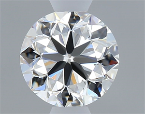 Foto Diamante Natural 0.50 quilates, Redondo , Color F, claridad VVS1 y certificado GIA de