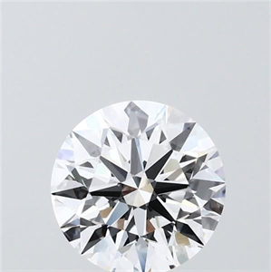 Picture of Lab Grown Diamond 2.02 Carats, Round with Excellent Cut, D Color, VVS1 Clarity and Certified by IGI