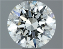 Diamante Natural 0.90 quilates, Redondo , Color J, claridad VS2 y certificado GIA