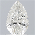 Natural Diamond 0.70 Carats, Pear with  Cut, G Color, SI1 Clarity and Certified by GIA