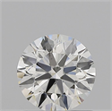 Natural Diamond 0.92 Carats, Round with Excellent Cut, I Color, VS2 Clarity and Certified by GIA