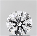 Lab Grown Diamond 0.80 Carats, Round with Excellent Cut, D Color, VVS1 Clarity and Certified by IGI