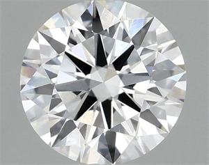 Picture of Lab Grown Diamond 1.01 Carats, Round with Ideal Cut, D Color, VS2 Clarity and Certified by IGI