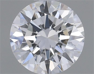 Foto Diamante Natural 0.58 quilates, Redondo , Color E, claridad IF y certificado GIA de