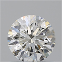 Natural Diamond 0.80 Carats, Round with Excellent Cut, I Color, SI2 Clarity and Certified by GIA