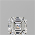 Diamante Natural 0.90 quilates, Asscher , Color G, claridad IF y certificado GIA