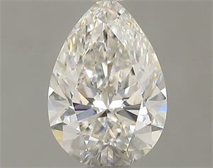 Picture of Natural Diamond 0.71 Carats, Pear with  Cut, H Color, VS2 Clarity and Certified by GIA