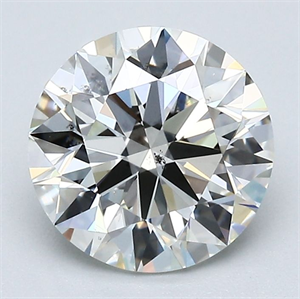 Foto Diamante Natural 2.09 quilates, Redondo , Color I, claridad SI1 y certificado GIA de