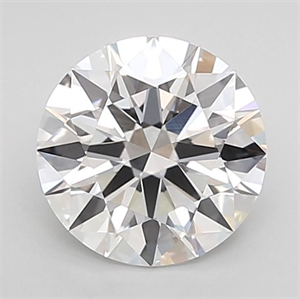 Picture of Lab Grown Diamond 1.03 Carats, Round with Ideal Cut, D Color, VS1 Clarity and Certified by IGI